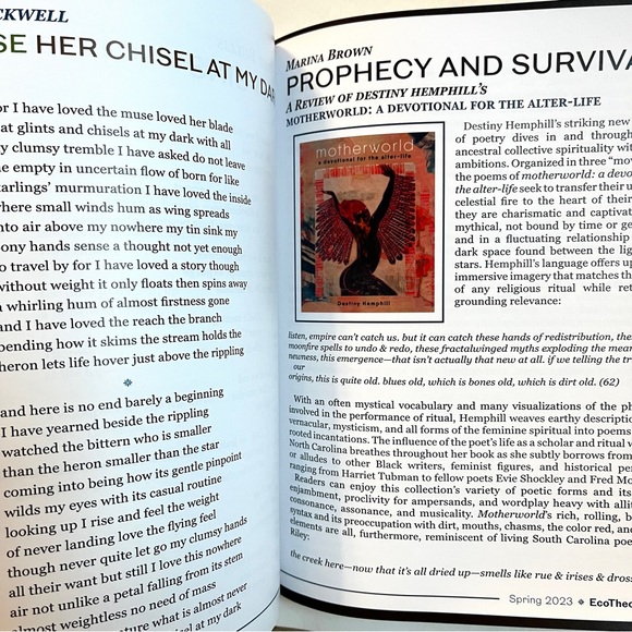 EcoTheo Review. Spring 2023. UPC 9772694230001-16. New - Picture 6 of 9